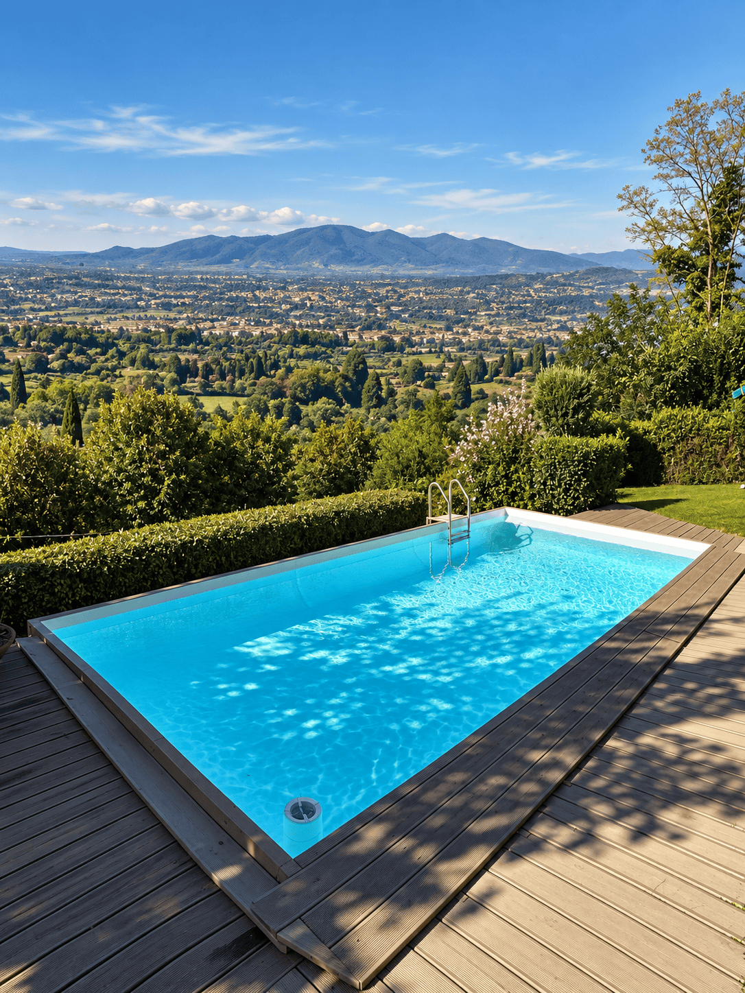 The pool at Villa La Moresca